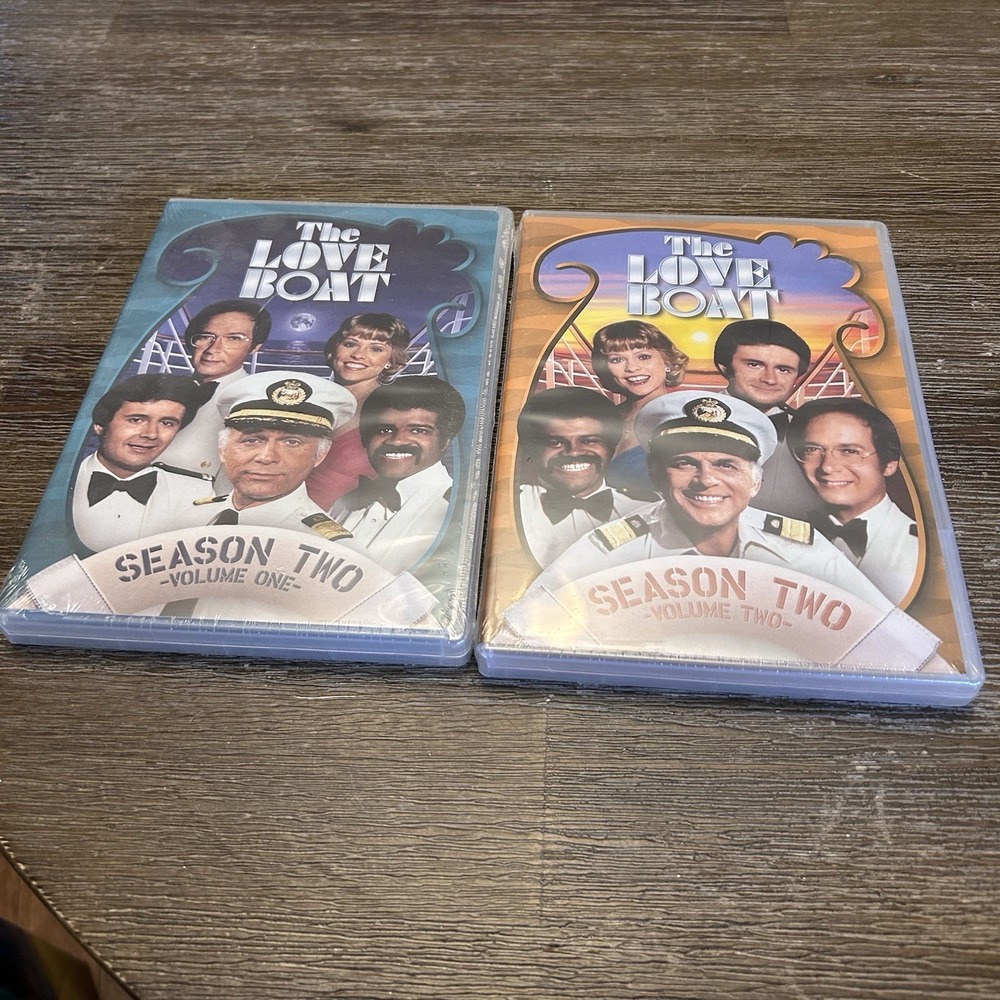 The Love Boat: Season Two Volume One (DVD, 1978) & Two NEW FACTORY SEALED